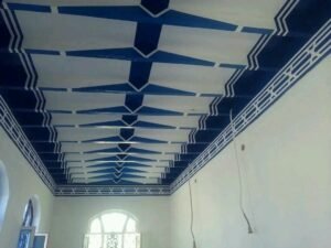 دهانات ديكور سقوف شعبي دهان خشب سقوف شعبي